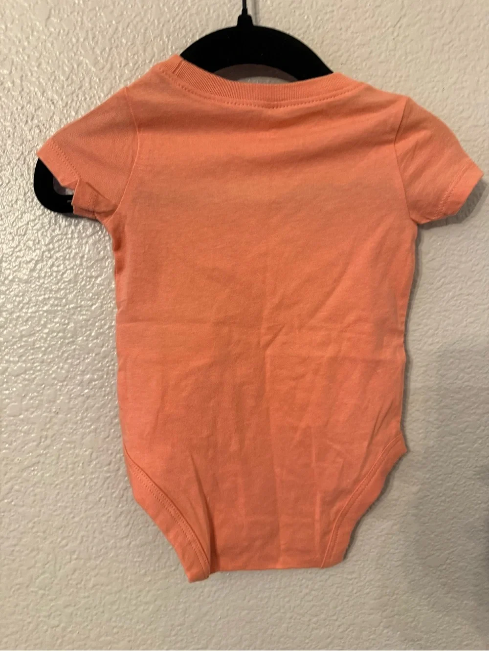 Carter's Peach 'Love Bug' One-Piece Bodysuit